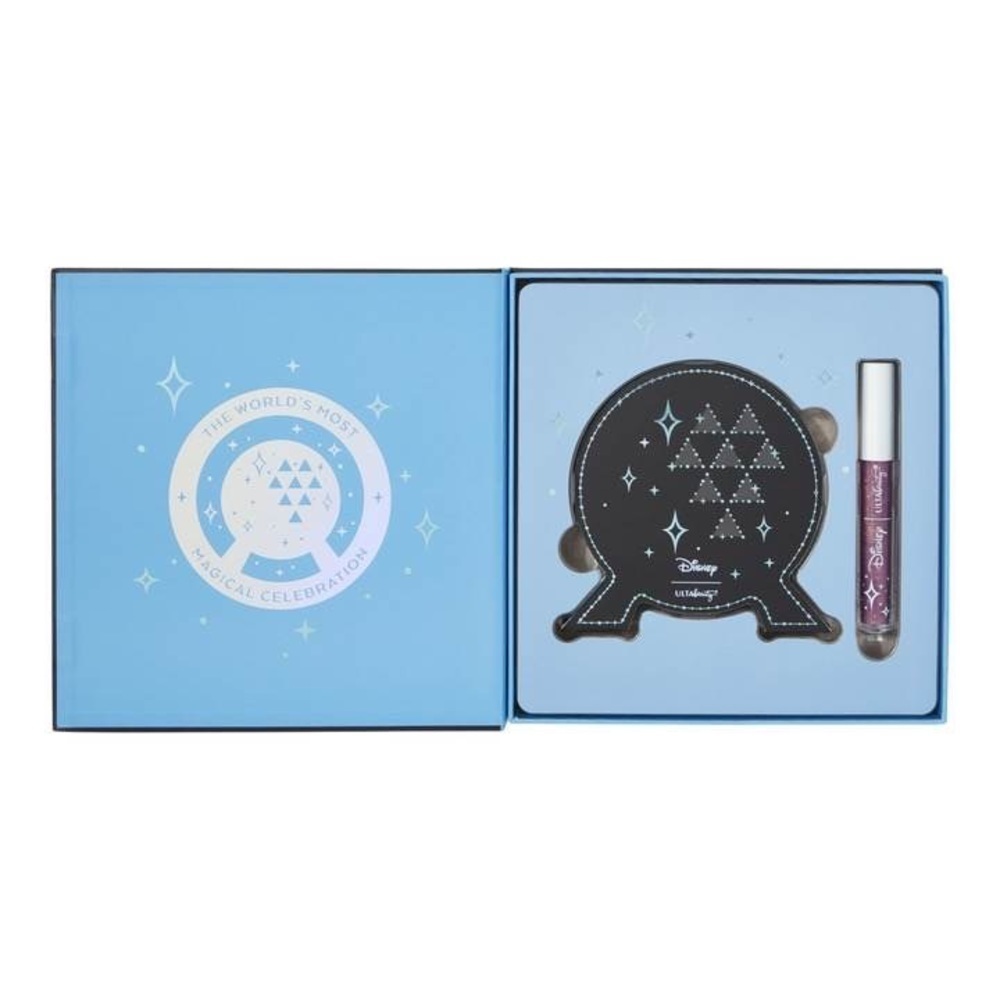 NEW Disney X Ulta Beauty Epcot Eyeshadow and Lip Gloss Set